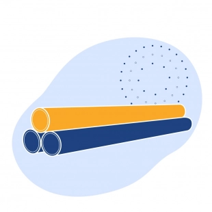 Алюминиевая труба прессованная круглая 300 мм АД31 ГОСТ 18482-2018