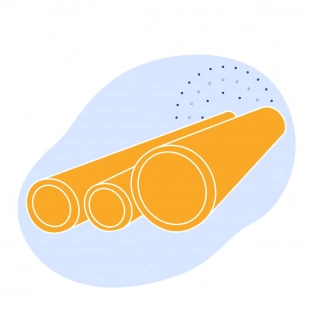 Труба нержавеющая электросварная 426х19 мм 12Х18Н10Т ГОСТ 10704-91
