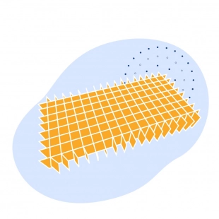 Стальная арматурная сетка 200x200x12 мм 2000x6000 мм А500С ГОСТ 23279-2012