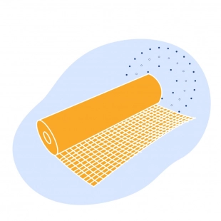 Стальная штукатурная сетка 18х2.5 мм Ст20 ГОСТ 3826-82