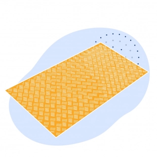 Лист стальной рифленый ромб 2.5 мм СТ0 ГОСТ 8568-77