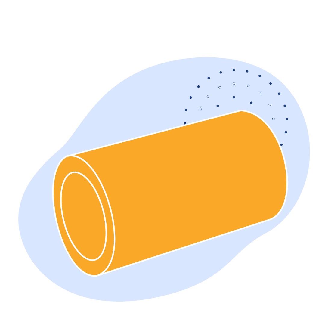 Полиэтиленовая газовая труба 140х5.4 мм SDR 26 ПЭ 80 желтая
