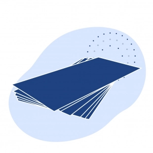 Полистирол листовой общего назначения 1.8x2050x3050 мм бесцветный