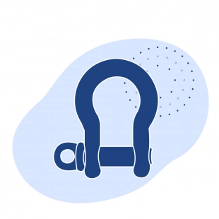 Скоба такелажная 2 Кн