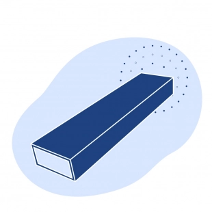 Труба стальная профильная прямоугольная 260х140х5 мм ст20 ГОСТ 32931-2015