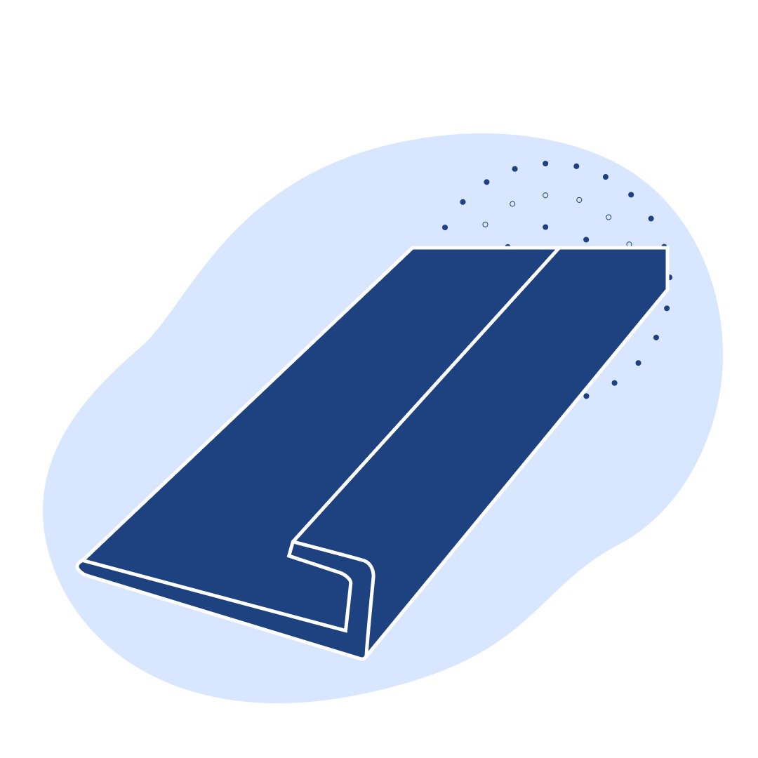 Алюминиевый профиль L-образный 10x1.6x1.8 мм АМц ГОСТ 13737-90