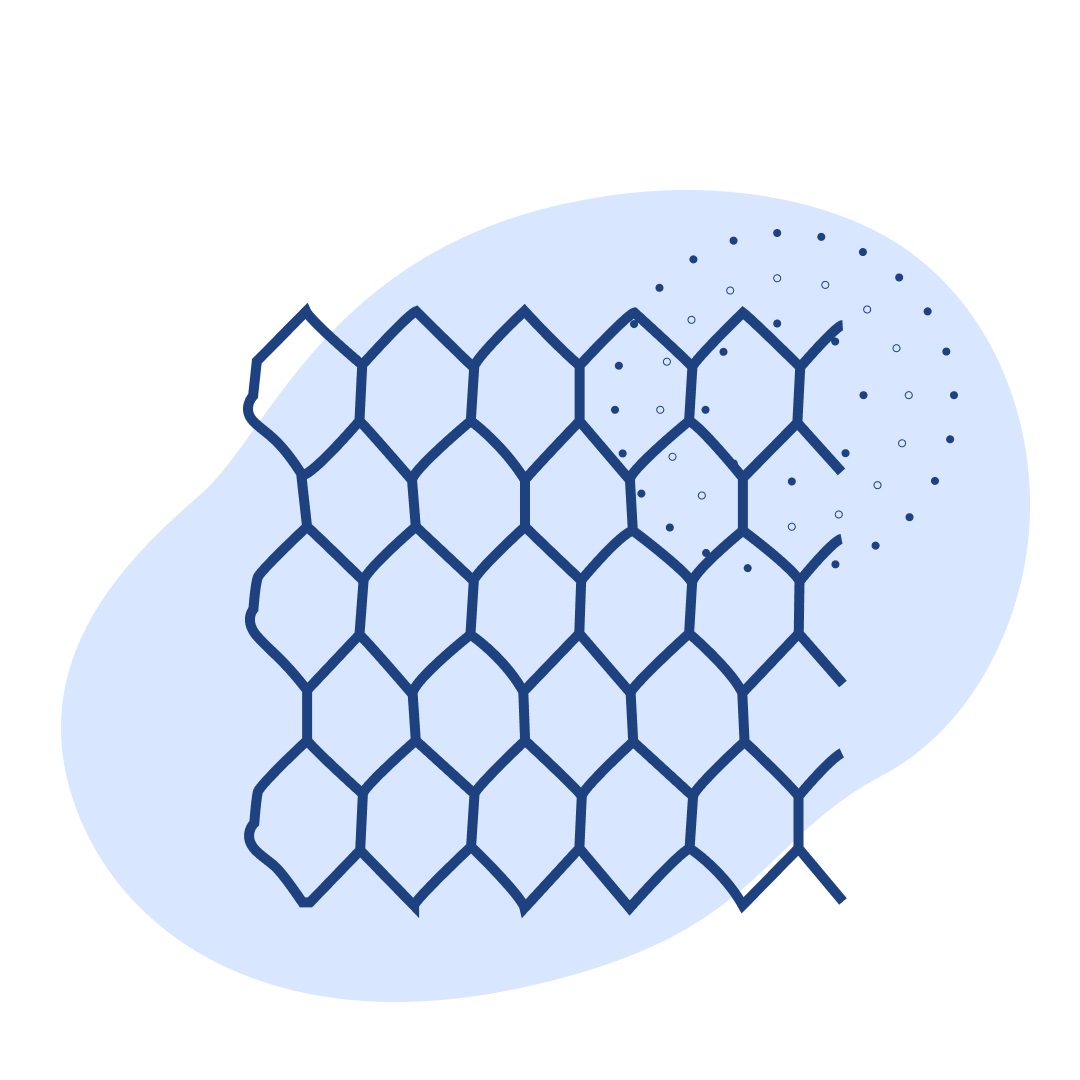 Стальная сетка Манье 25х0.6х1500 мм ГОСТ 13603-89