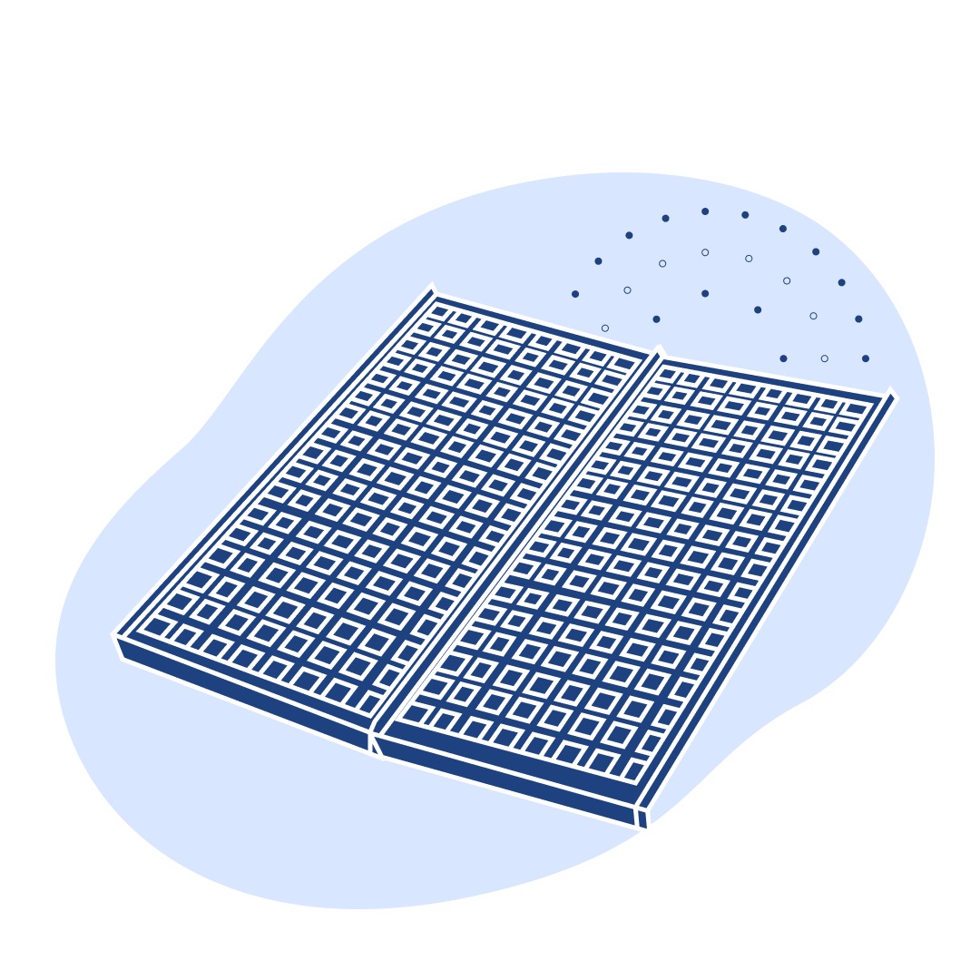 Сетка для грохотов ГОСТ 3306-88 5x3.5x1.4x4500x1750 мм